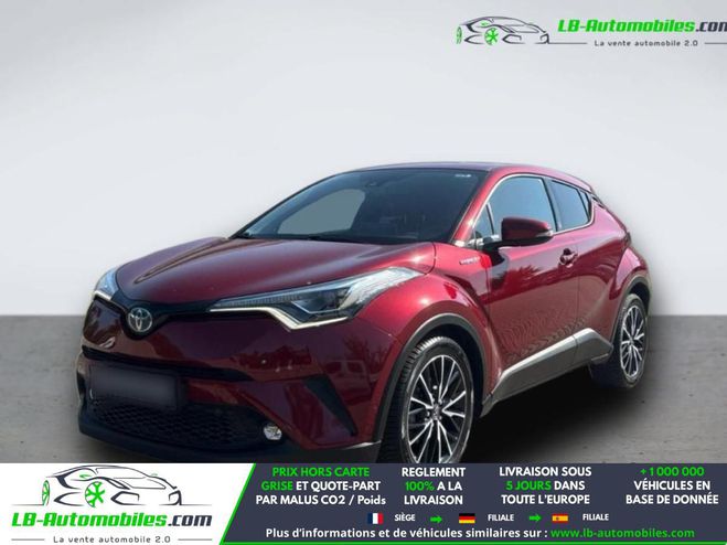 Toyota C HR Hybride 122 ch BVA Rouge M�tallique de 2018