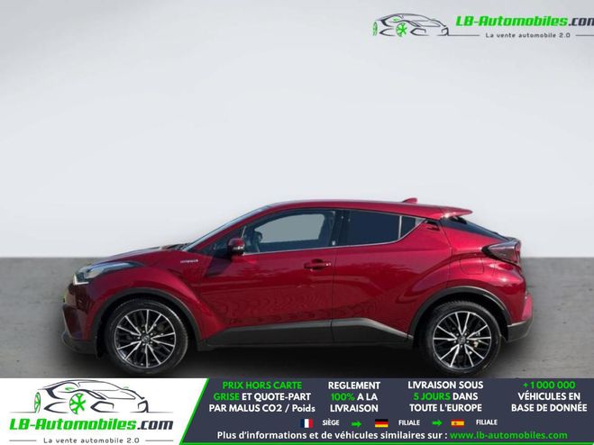Toyota C HR Hybride 122 ch BVA Rouge M�tallique de 2018