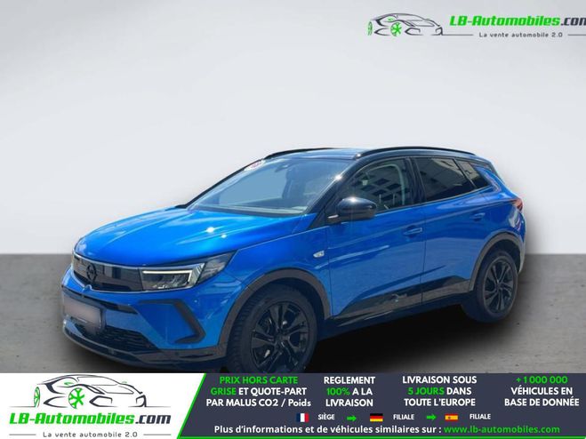 Opel Grandland 1.2 Turbo 130 ch BVM Bleu M�tallique de 2022