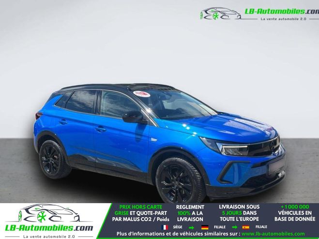 Opel Grandland 1.2 Turbo 130 ch BVM Bleu M�tallique de 2022