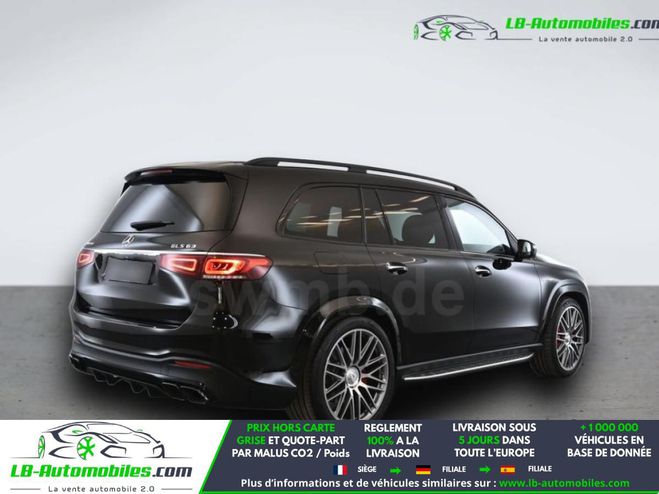 Mercedes GLS 63 AMG EQBoost BVA 4-Matic+ Noir M�tallique de 2022