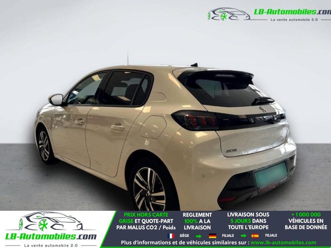 Peugeot 208 PureTech 100  BVM Blanc M�tallique de 2021