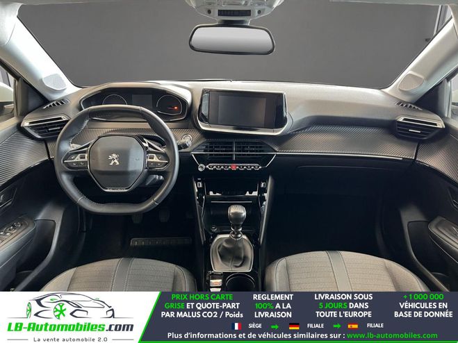 Peugeot 208 PureTech 100  BVM Blanc M�tallique de 2021