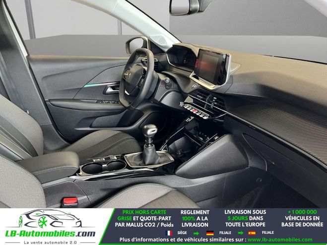 Peugeot 208 PureTech 100  BVM Blanc M�tallique de 2021