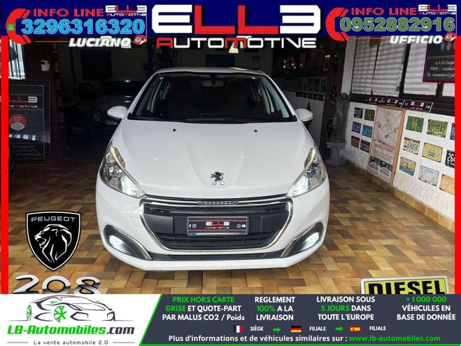 Peugeot 208 1.6 BlueHDi 75ch BVM Blanc de 2018