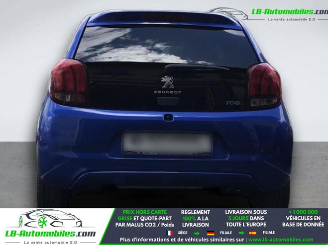 Peugeot 108 1.0 VTi 68ch BVM Bleu de 2018