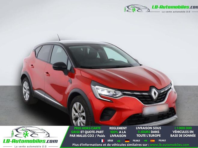 Renault Captur TCe 100 BVM Rouge M�tallique de 2020