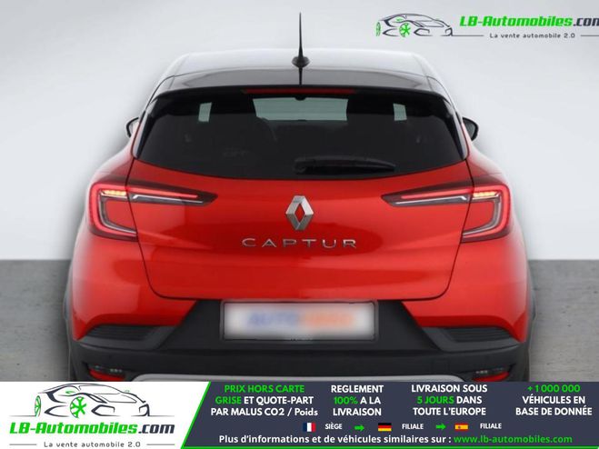 Renault Captur TCe 100 BVM Rouge M�tallique de 2020