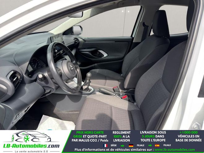 Toyota Yaris 70 VVT-i BVM Blanc de 2022