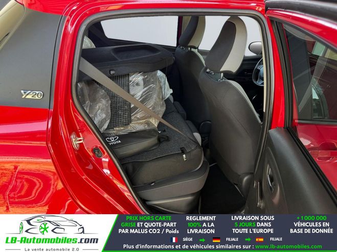Toyota Yaris HYBRIDE 100ch Rouge de 2019
