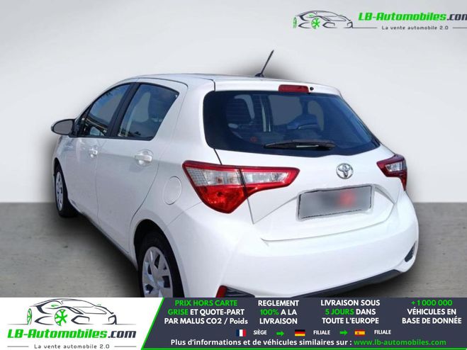 Toyota Yaris 70 VVT-i BVM Blanc de 2019