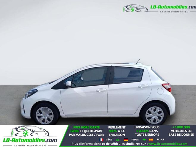 Toyota Yaris 70 VVT-i BVM Blanc de 2019