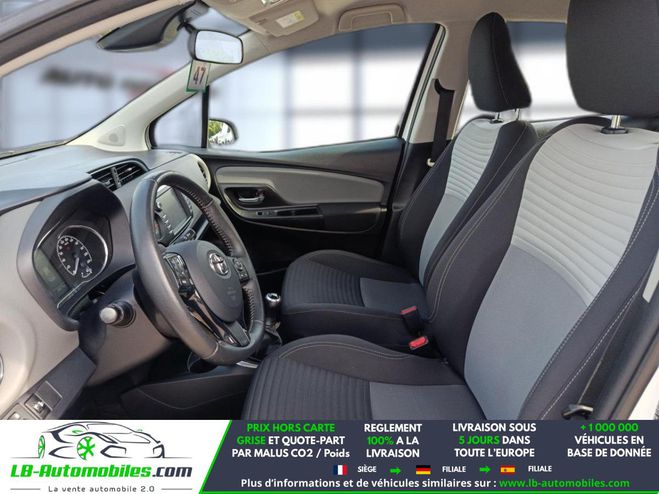 Toyota Yaris 70 VVT-i BVM Blanc de 2019