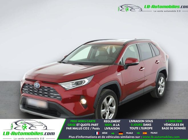 Toyota RAV 4 Hybride 218 ch 2WD Rouge M�tallique de 2019