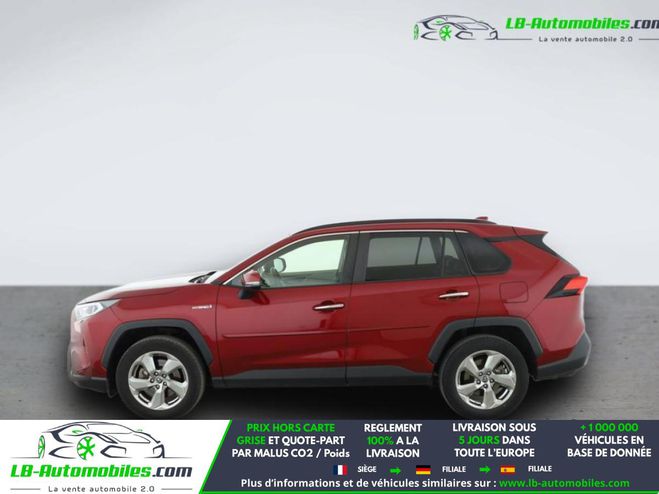 Toyota RAV 4 Hybride 218 ch 2WD Rouge M�tallique de 2019