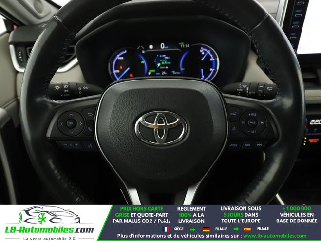Toyota RAV 4 Hybride 218 ch 2WD Rouge M�tallique de 2019