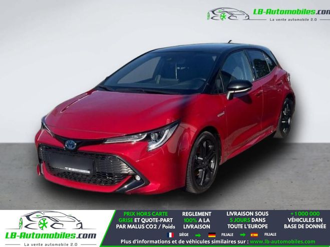 Toyota Corolla Hybride 122h BVA Rouge M�tallique de 2020