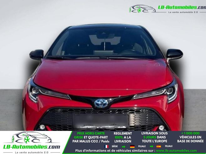 Toyota Corolla Hybride 122h BVA Rouge M�tallique de 2020