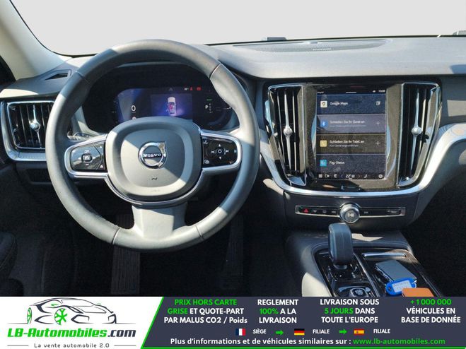 Volvo V60 T6 AWD 253 ch + 145 ch BVA Bleu M�tallique de 2022