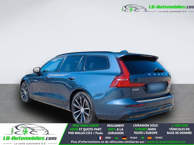 Volvo V60 T6 AWD 253 ch + 145 ch BVA Bleu M�tallique de 2022