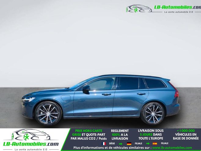 Volvo V60 T6 AWD 253 ch + 145 ch BVA Bleu M�tallique de 2022