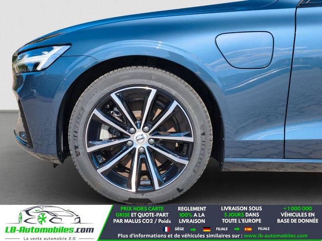 Volvo V60 T6 AWD 253 ch + 145 ch BVA Bleu M�tallique de 2022