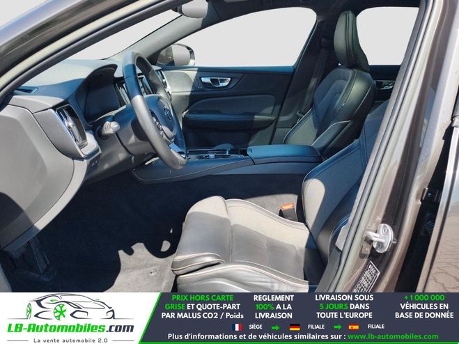 Volvo V60 T6 AWD 253 ch + 145 ch BVA Gris M�tallique de 2022