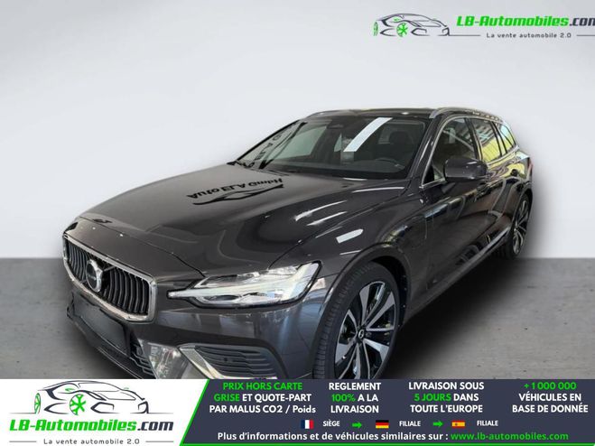 Volvo V60 T6 AWD Hybride Rechargeable 253 ch + 145 Gris M�tallique de 2023