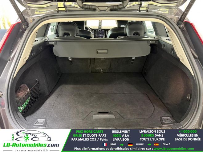 Volvo V60 T6 AWD Hybride Rechargeable 253 ch + 145 Gris M�tallique de 2023