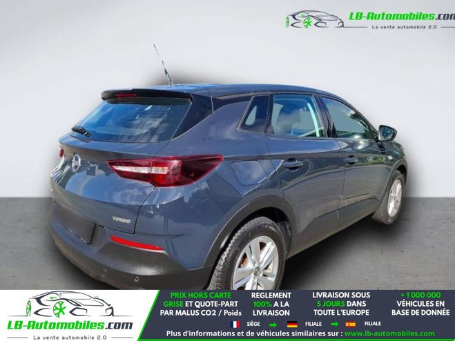 Opel Grandland X 1.2 Turbo 130 ch BVM Gris de 2019