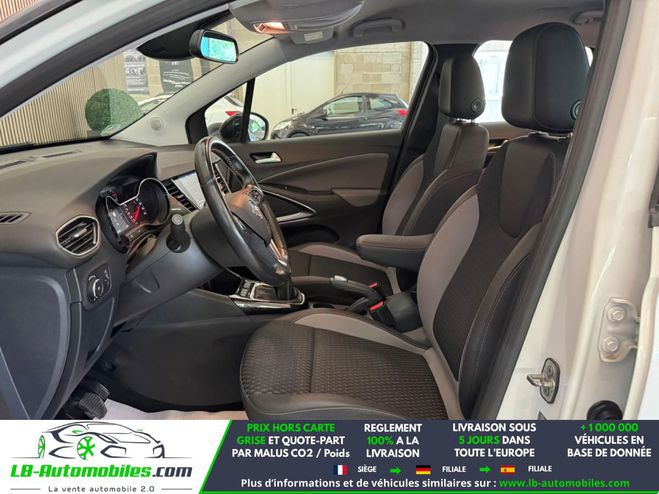 Opel Crossland X 1.2 83 ch Blanc de 2019