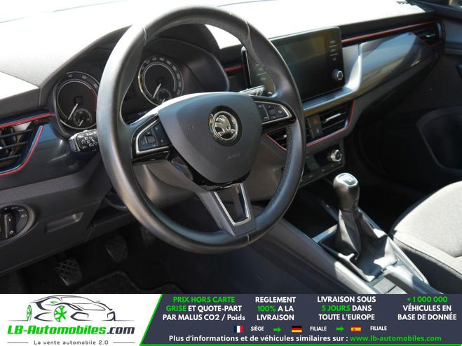Skoda Scala 1.0 TSI 116 ch BVM Bleu M�tallique de 2019