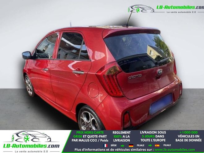 Kia Picanto 1.2L 85 ch BVA Rouge M�tallique de 2016