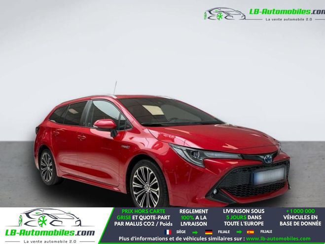 Toyota Corolla Hybride 122h BVA Rouge M�tallique de 2020