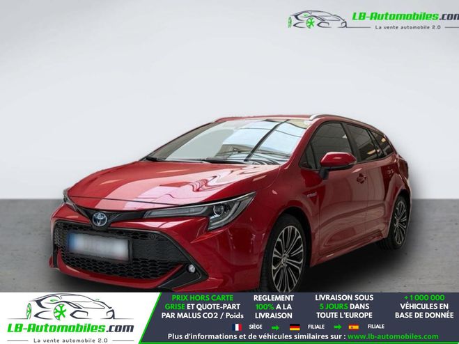 Toyota Corolla Hybride 122h BVA Rouge M�tallique de 2020