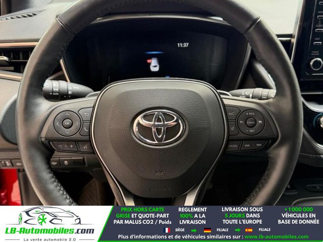 Toyota Corolla Hybride 122h BVA Rouge M�tallique de 2020