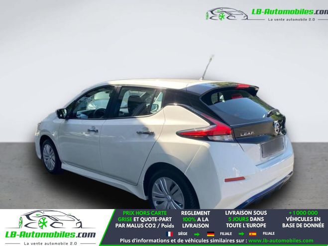 Nissan Leaf Electrique 40kWh 150 ch BVA Blanc M�tallique de 2021