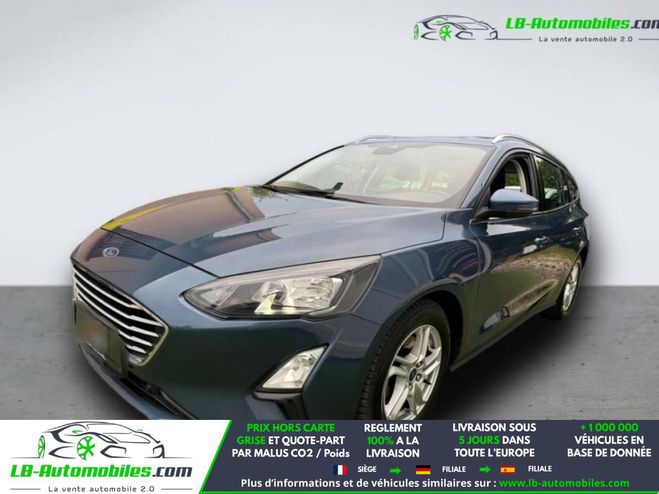 Ford Focus 1.0 EcoBoost 125 mHEV BVA Bleu M�tallique de 2021