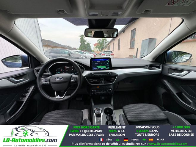 Ford Focus 1.0 EcoBoost 125 mHEV BVA Bleu M�tallique de 2021