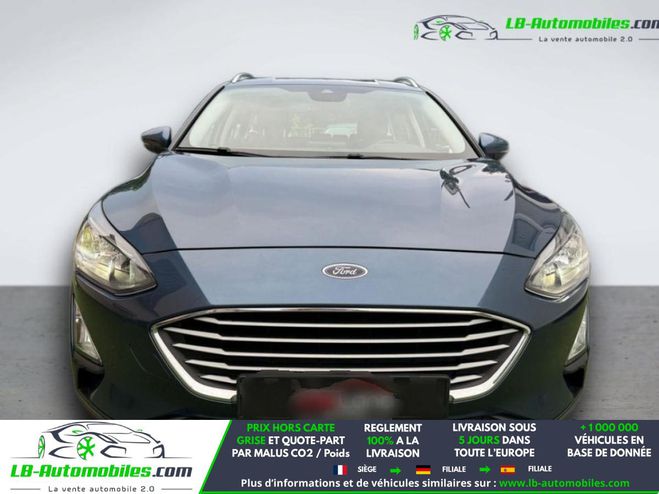 Ford Focus 1.0 EcoBoost 125 mHEV BVA Bleu M�tallique de 2021