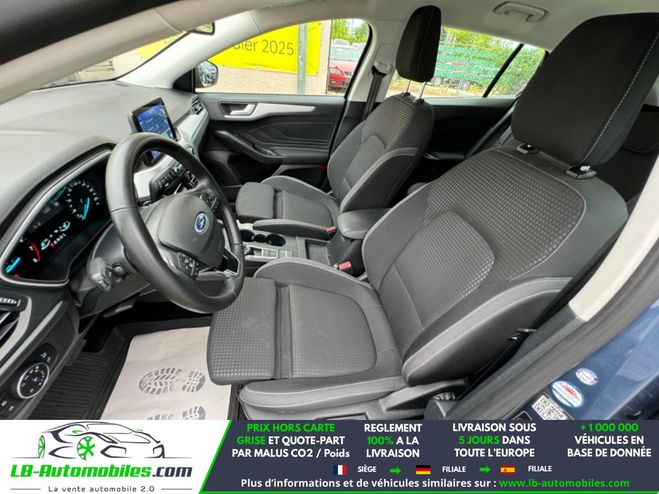 Ford Focus 1.0 EcoBoost 125 mHEV BVA Bleu M�tallique de 2021
