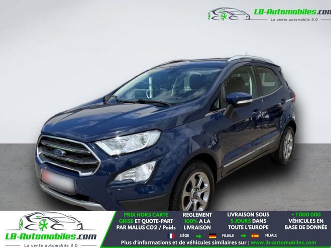 Ford Ecosport 1.0 EcoBoost 125ch BVM Bleu de 2018