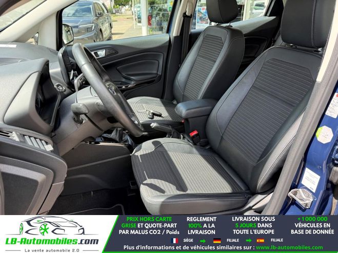 Ford Ecosport 1.0 EcoBoost 125ch BVM Bleu de 2018