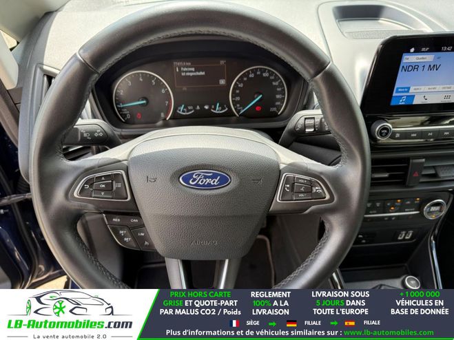 Ford Ecosport 1.0 EcoBoost 125ch BVM Bleu de 2018