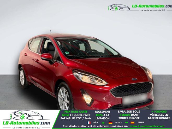 Ford Fiesta 1.0 EcoBoost 100 ch BVA Rouge M�tallique de 2017