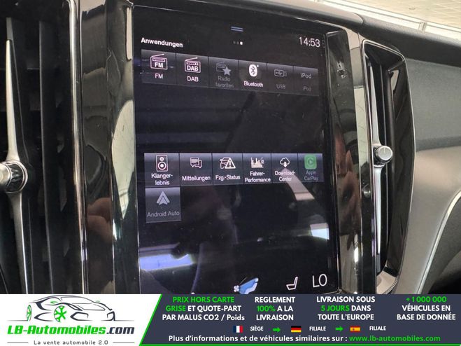 Volvo XC60 T6 AWD 253 ch + 87 ch BVA Gris M�tallique de 2021
