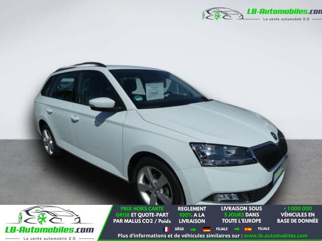 Skoda Fabia 1.0 MPI 75 ch BVM Blanc de 2019