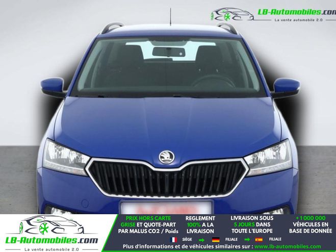 Skoda Fabia 1.0 MPI 75 ch BVM Bleu de 2019