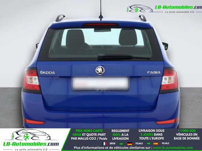 Skoda Fabia 1.0 MPI 75 ch BVM Bleu de 2019