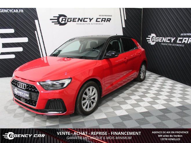 Audi A1 Sportback 1.0 30 TFSI - 116 - BV S-Troni ROUGE FONCE de 2018